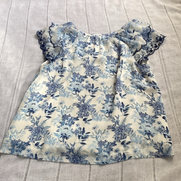 By The River peasant blouse with ruffled sleeves. - Picture 7 of 11